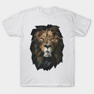 Low Poly Lion T-Shirt